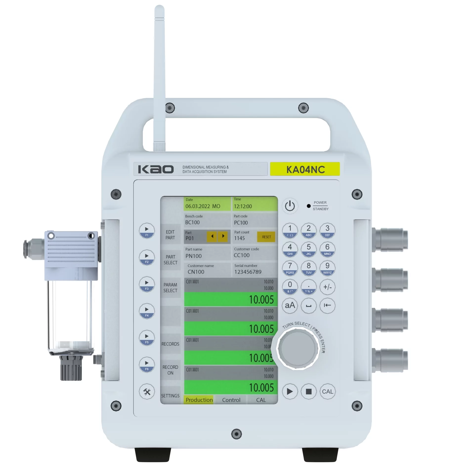 2/4 Channel AirGage Produced by Kao Metrology